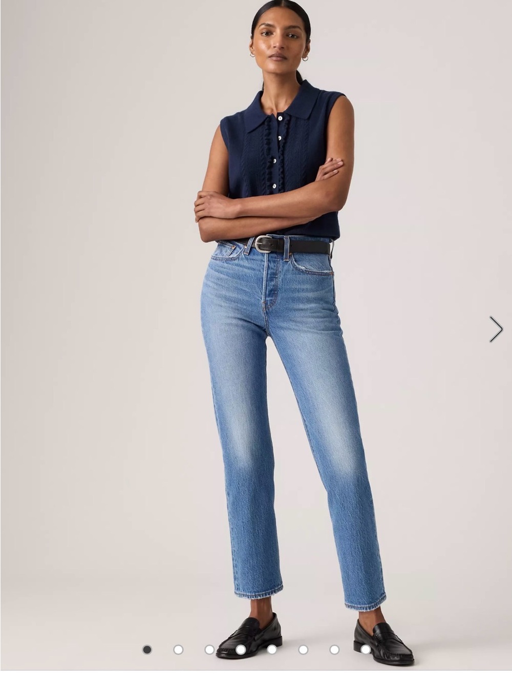 Levi’s Wedgie Straight denim jeans 31